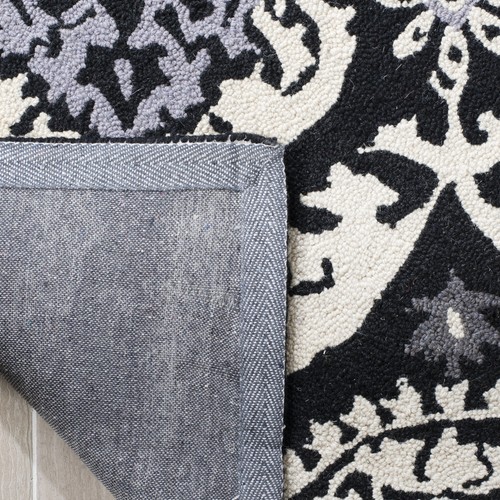 Safavieh Chelsea BLACK / IVORY 2'-6" X 12' Runner - HK356A-212 - Picture 3 of 3