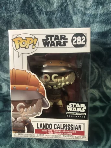 FUNKO POP Star Wars SMUGGLER'S BOUNTY EXCLUSIVE # 282 LANDO CALRISSIAN Vaulted