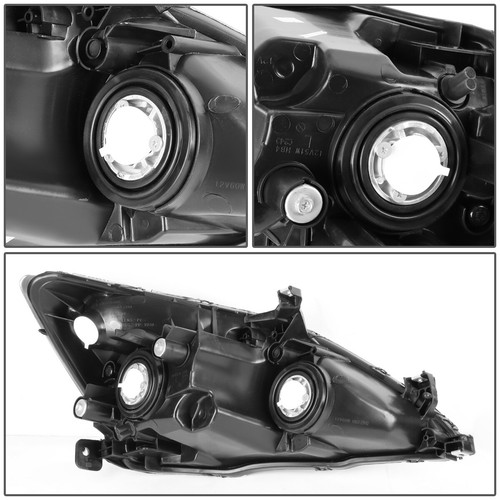 FOR 2003-2007 HONDA ACCORD 2DR/4DR HEADLIGHT LAMPS W/LED KIT+COOL FAN CHROME - Picture 5 of 11