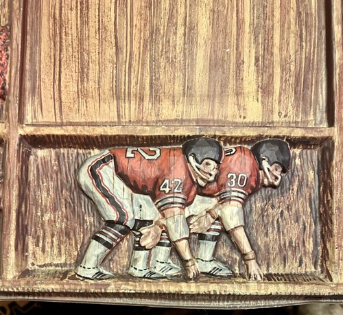 Vintage STROHS Sports "Keep Your Schedule Up" 3D Beer Sign - 20 1/2” By 18 1/4” - Picture 3 of 9