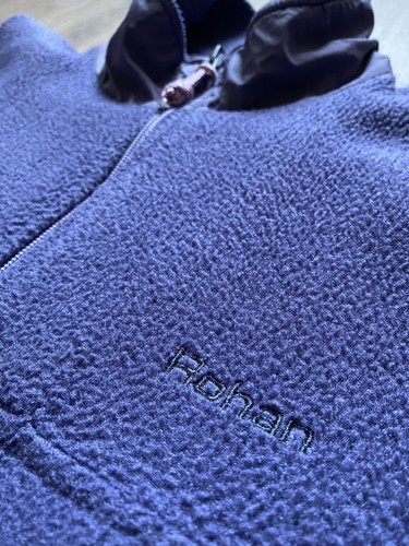 ROHAN Hombres Kyle Cremallera Completa Polar Suéter Sudadera Talla Grande L Púrpura En muy buena condición - Imagen 4 de 10