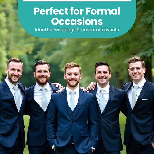 Men's Tie Plain Satin Solid Color Slim and Wide Wedding Party Ties Thin Neck - Picture 257 of 281