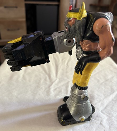 Vintage LJN Toys 1986 Lorimar Telepix Berserker Hammerhand originale ThunderCats - Foto 5 di 11