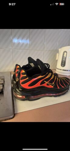 Nike Air Max 97 Plus Black Shock Orange - Picture 2 of 2