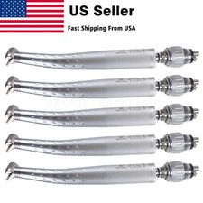 5* KaVo Style Dental High Speed Handpiece + 4 Hole Quick Coupler Coupling Swivel