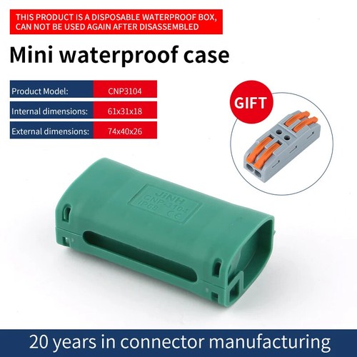 JakeSpecial – Mini Gel Wire Connector Waterproof Terminal Blocks - Bild 22 von 24