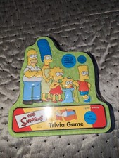 The Simpsons Trivia Game 2000 New Factory Sealed in Plastic-Covered Tin