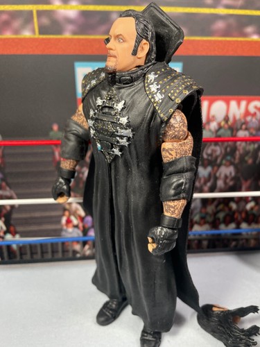 WWE Wrestling Mattel Ultimate Edition Series 11 The Undertaker Figure & Xtr Head - Picture 4 of 5