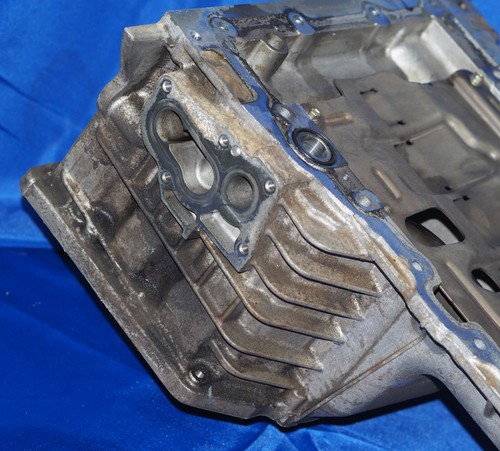 2011-2019 Ford F250SD F350SD 6.7L Power Stroke V8 Engine Upper Oil Pan OEM Nice! - Picture 6 of 12