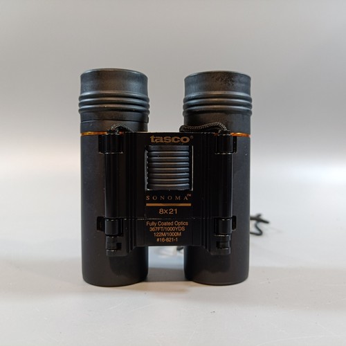 Compact Binoculars, Fully Coated tasco sonoma 8x21 binoculars, In Case Binocular - Picture 2 of 8