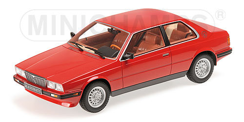 Minichamps 107501 - MASERATI BITURBO COUPE - 2018 - Rojo Minichamps 107501 - MASERATI BITURBO COUPE - 2018 - Rojo