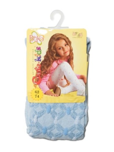 Conte-Kids Bravo #7С-44СП(215) - Cotton Tights For Girls 0/12m.-12/24m. - Picture 6 of 8