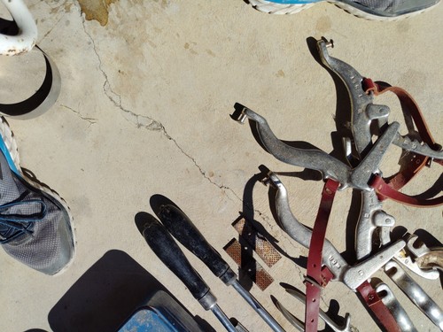 Juego de kit dental equino vintage espéculo boca caballo mordaza flotador acero, cuero - Imagen 7 de 10