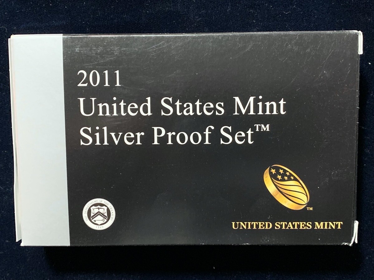 ちゃー★UNITEDKINGDOMPROOF COINSET（2011年） 2011 US Mint Silver Proof Set 14 Piece Silver Set w/ US National