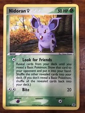 Pokémon TCG Nidoran EX FireRed & LeafGreen 70 Regular Common