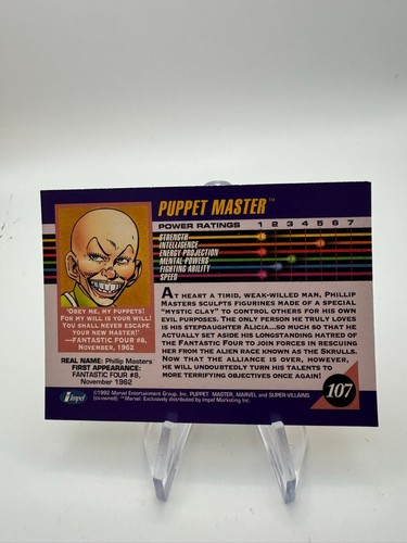 1992 Impel Marvel Universe Cards - Singles You Pick, Base Set - Picture 208 of 380