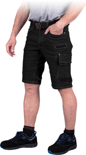 Jeans-Arbeitshose (Blau Schwarz Weiß) Stretch-Jeans Arbeits-Bundhose (Gr. 46-60) - Bild 14 von 29