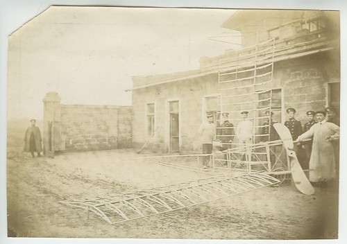 Odessa Early Russian Aviation Utochkin Bleriot type Airplane Old Photo Lot 1909 - Imagen 2 de 8