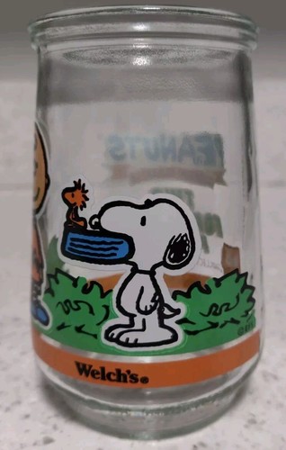 Tarro de gelatina Welch's Peanuts #6 dos para almuerzo, por favor Charlie Brown Snoopy - Imagen 5 de 6