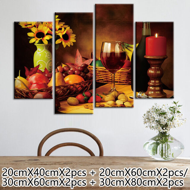Healthy Fruits Painting Delicious Kitchen Poster Wall Art Decor 3pc Canvas Print Healthy Fruits Painting Delicious Kitchen Poster Wall Art Decor 3pc Canvas Print