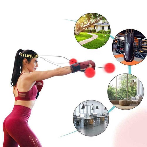Speed Reflex Kampfball Kopfband MMA Boxen Trainingsbox Punch Übung Prof A3A2 - Bild 11 von 14