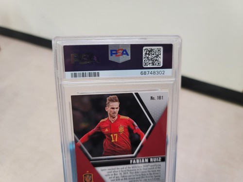 Fabian Ruiz 2020-21 Panini Mosaic EURO Mosaic Genesis SSP #161 PSA 10 T7283 - Picture 5 of 6