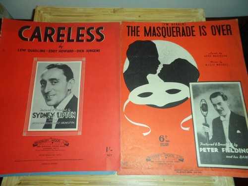 vintage original sheet music 1930's/40's assorted songs Alexanders ragtime band - Picture 4 of 4