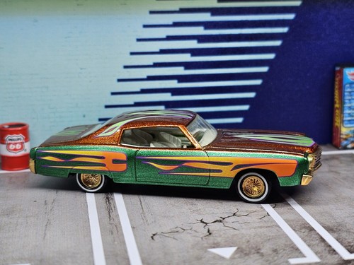 1:64 Hot Wheels Limited Edition 1970 70 Chevy Monte Carlo Lowrider Diecast Car - Picture 4 of 23