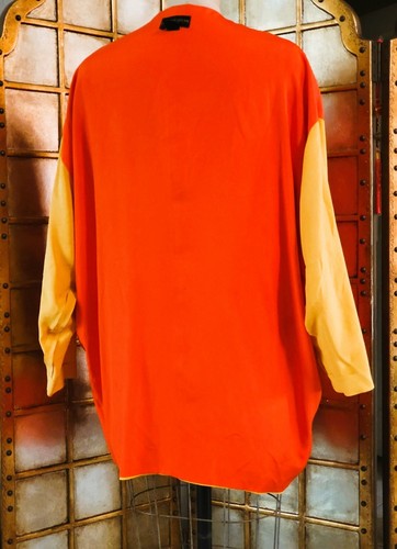 Vintage Donna Karan Black label Jacket in washed Fuji Silk body lined in silk - Picture 4 of 4