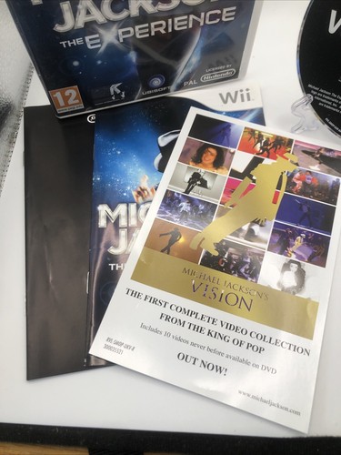 Michael Jackson: The Experience (Nintendo Wii, 2010) With Manual - Picture 3 of 6