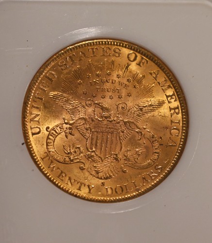 1896 S $20 Liberty Gold Double Eagle MS61 NGC graded - free shipping!!!! - Picture 4 of 4