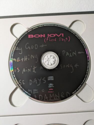 Bon Jovi These Days (2xCD) Japan 2CD Limited Edition Book - Imagen 21 de 23