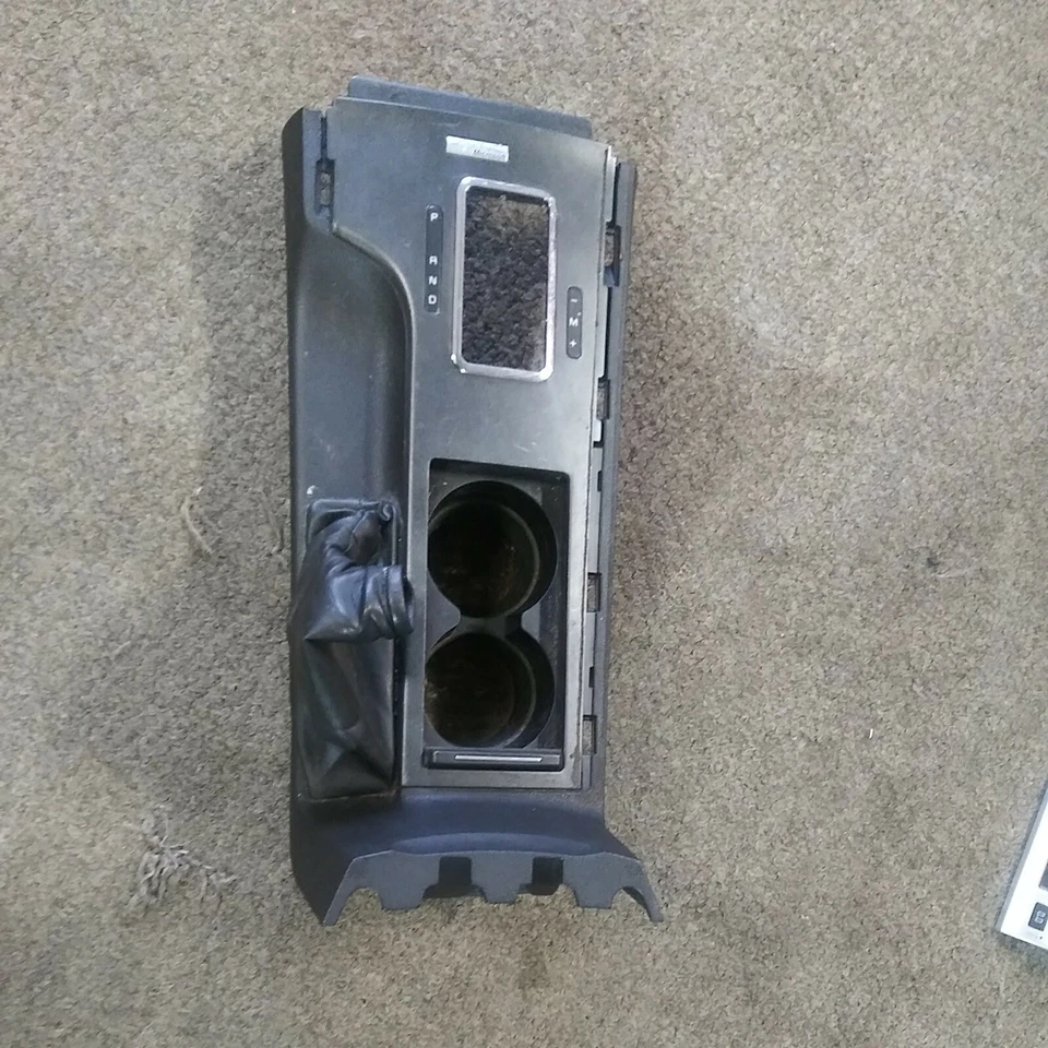 Lincoln Zephyr MKZ 2006 2007 08 2009 consola palanca de cambios portavasos bisel moldura negro Foto 2 de 4