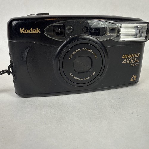KODAK Advantix 4100ix Zoom APS Film Point and Shoot Camera Untested *READ