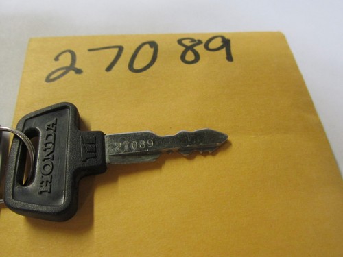 Vintage Honda OEM Factory Pre Cut Motorcycle Key # 27089 - Picture 2 of 2