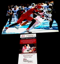 J.L. SKINNER Boise State SIGNED 8X10 Photo JSA COA DENVER BRONCOS C