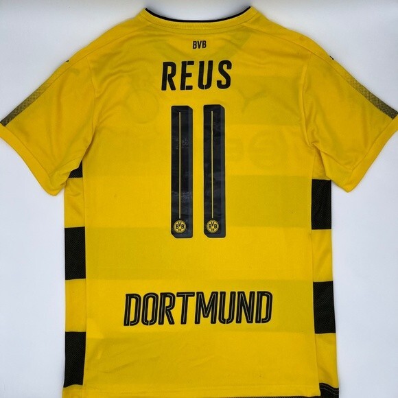 Camiseta de fútbol Reus #11 Borussia Dortmund 2017/2018 local ORIGINAL Puma (M)