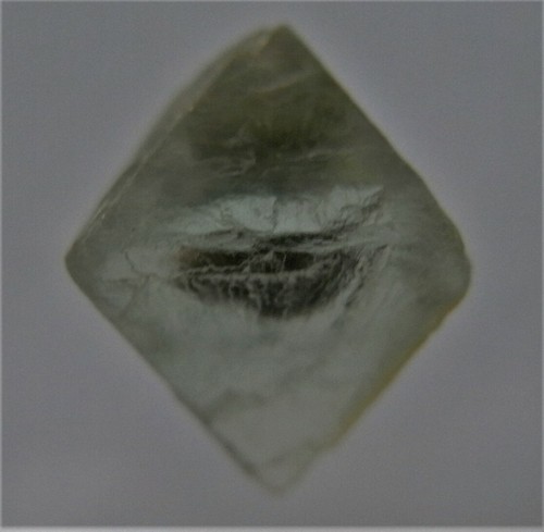 LIGHT GREEN FLUORITE OCTAHEDRON (FL45/7) mineral from Xianghualing Mine, China - Picture 6 of 9
