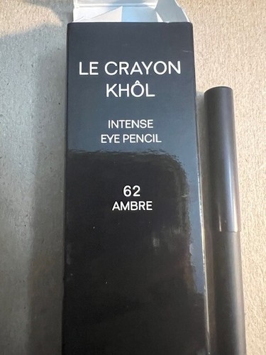 Chanel LE CRAYON KHOL  Intense Eye Pencil 62 AMBRE NIB .05 oz Full Size Free Sh - Picture 3 of 3