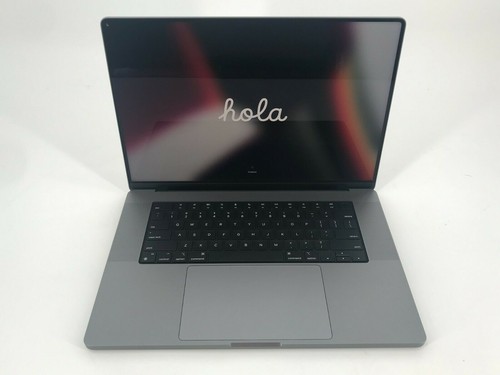 Apple MacBook Pro 16" 2021 M1 Pro 3,2 GHz 10-Core CPU 16-Core GPU 16GB 512GB grau - Bild 2 von 12