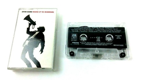 Bryan Adams Waking Up The Neighbours Audio Casstette - Picture 8 of 12