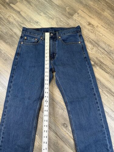 Levi's 505 lavado medio #00505-4891 calce recto 100 % algodón 31x32 - Imagen 3 de 8