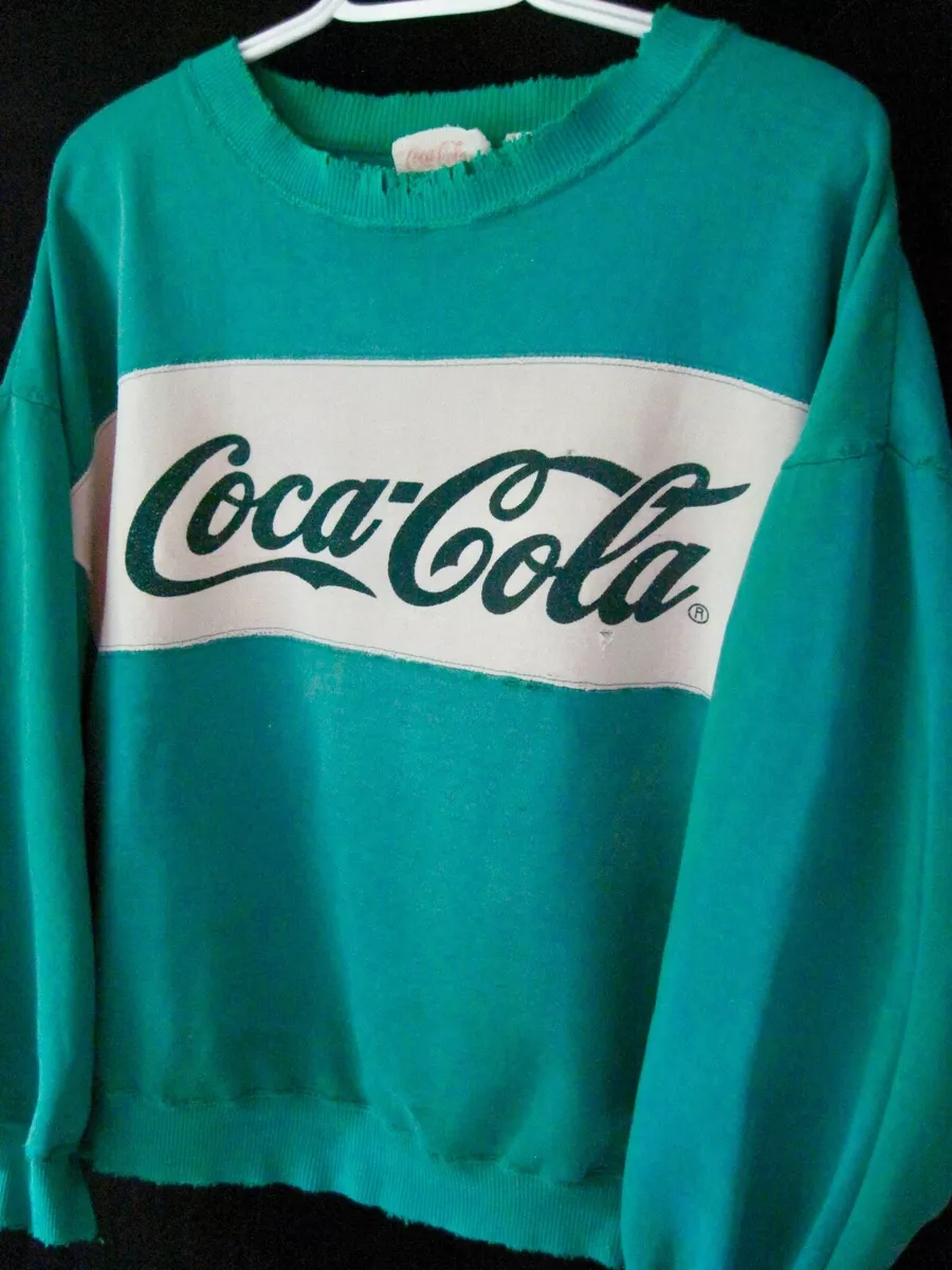 Coca-Cola Color Block Logo Sweatshirt