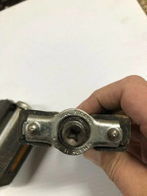  Pedales BIKE EXTRAS de colección 1/2” PARA LA MAYORÍA DE LAS BICICLETAS HECHAS EN Estados Unidos goma dura ee. uu.  Foto 3 de 4