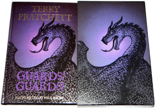 Terry Pratchett Guards! Guards! Discworld Signed Limited Illustrated Hardcover - Zdjęcie 3 z 12