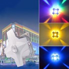 15W(5x3W) Star LED Wall Sconces Lamp Waterproof Outdoor Light Fixture Billboard