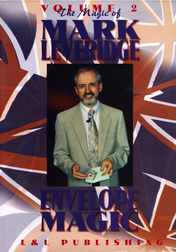 Magic Tricks DVD The Magic Of Mark Leveridge Volume 2 Envelope Magic 10 Routines - Picture 1 of 3