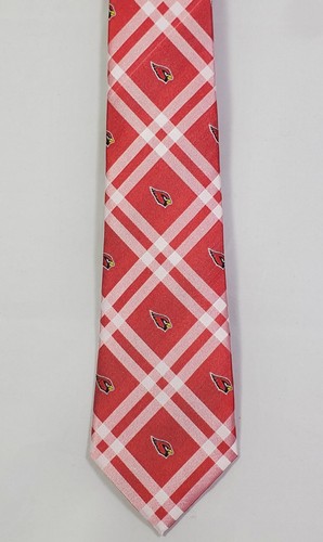 Arizona Cardinals Men's Necktie NFL Licensed Football Red Rhodes Neck Tie - Picture 1 of 3