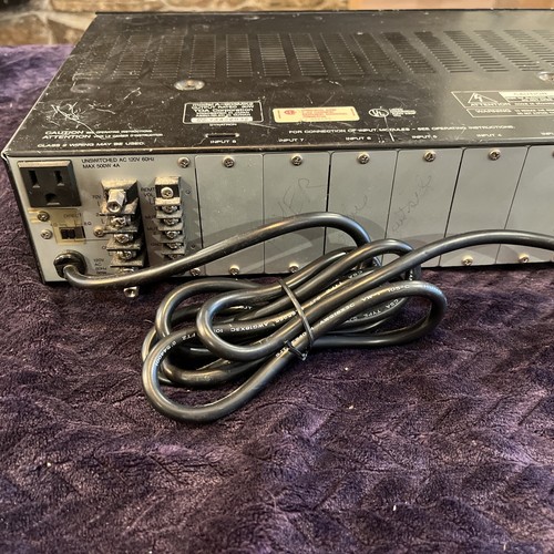 TOA 900 Series II 30W 8 Channel Amplifier A-903MK2 214-013 - Picture 6 of 9