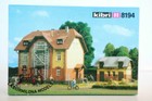 Edificios, túneles y puentes de escala H0 de plástico kit desensamblado para modelismo ferroviario